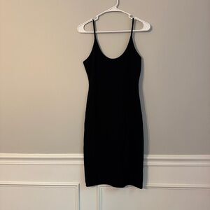 Chic Black Mini Dress (A1-27)‎